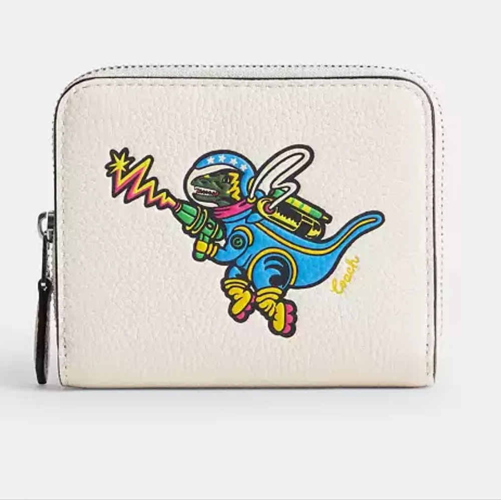 Coach cosmic coach billfold wallet with Rexy